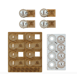BOLT ACTION 3 UNIT PIN MARKERS (SET OFX4 MARKERS)