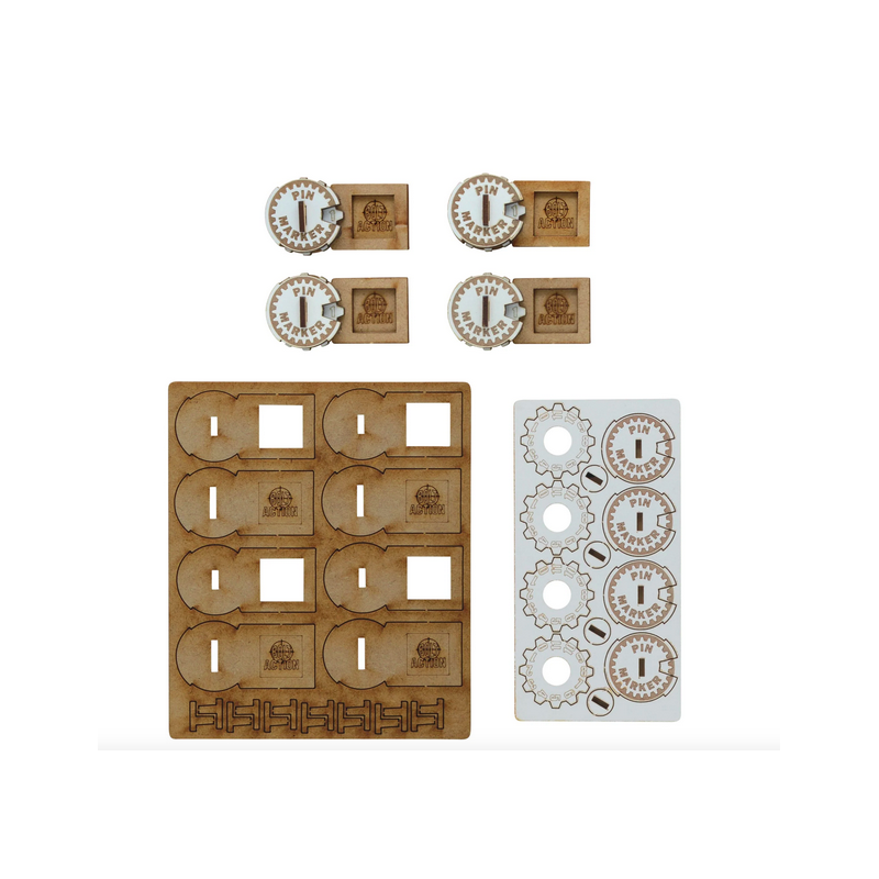 BOLT ACTION 3 UNIT PIN MARKERS (SET OFX4 MARKERS)