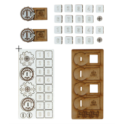 BOLT ACTION MDF ARTILLERY ZEROING IN MARKERS