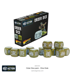 BOLT ACTION: ORDER DICE DRAB
