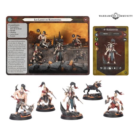 WH UNDERWORLDS: LES LAMES DE KAMANDORA