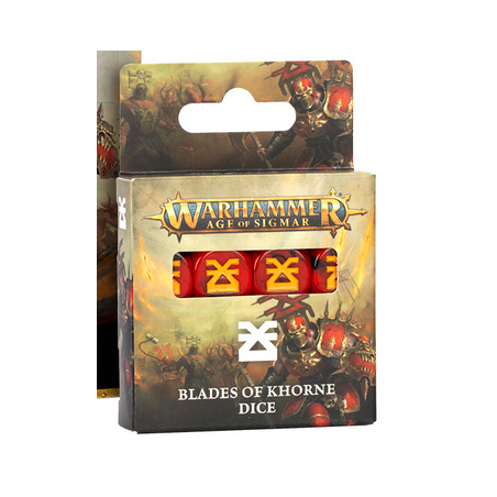AGE OF SIGMAR: BLADES OF KHORNE DICE