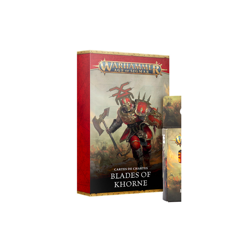 CARTES DE CHARTES: BLADES OF KHORNE (FRA)