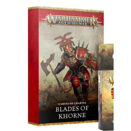 CARTES DE CHARTES: BLADES OF KHORNE (FRA)