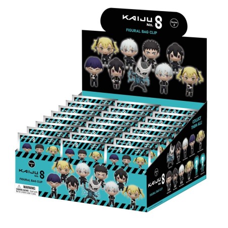 KAIJU NO. 8 - Series 2 - 3D Foam Bag Clip (Display 24 Pcs)