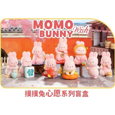 MOMO BUNNY - Wish Series  - Blind Box Set 9 Figurine 10cm