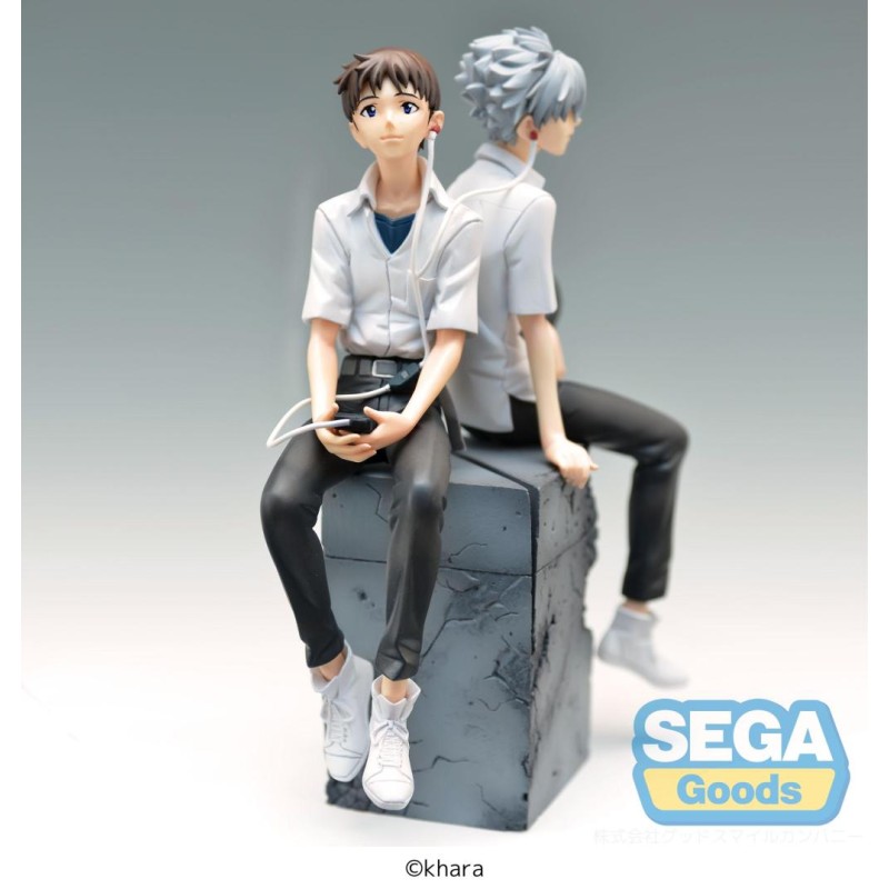 EVANGELION - Shinji & Kaworu "Shinji Version" - Fig. Vignetteum 17cm
