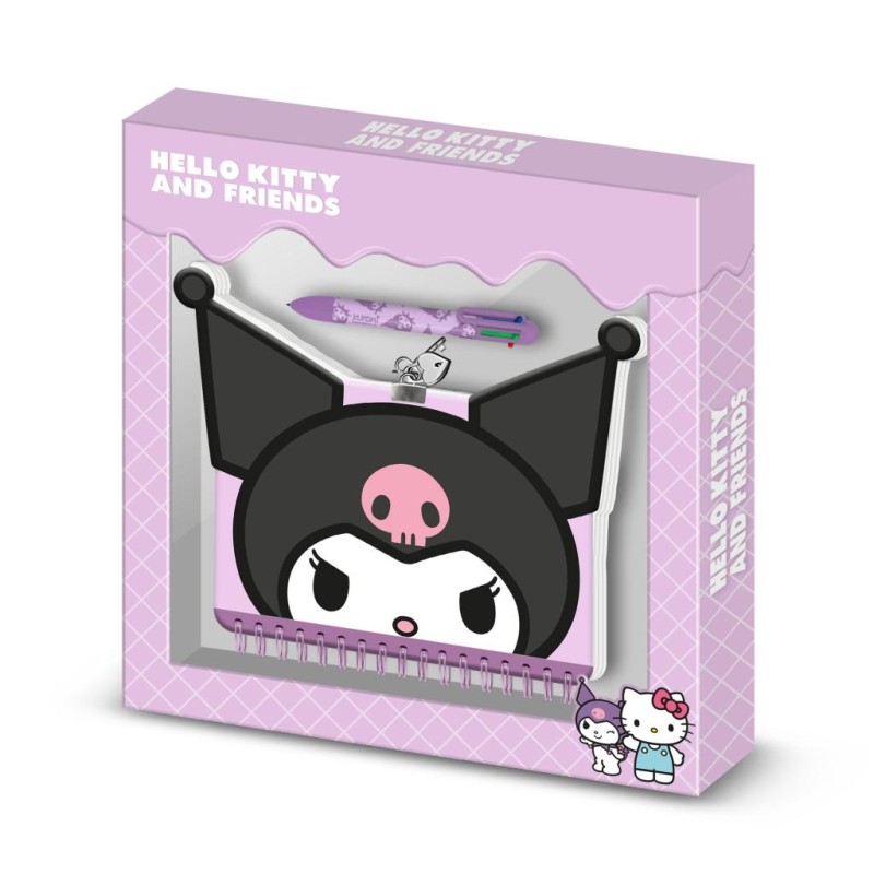 KUROMI - Head - Gift Box - Journal Intime + Stylo