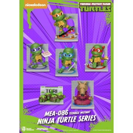 LES TORTUE NINJA  - Set 6 Figurine Blind Box 8cm