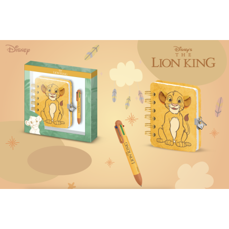 SIMBA - Gift Box - Journal Intime Fourrure + Stylo