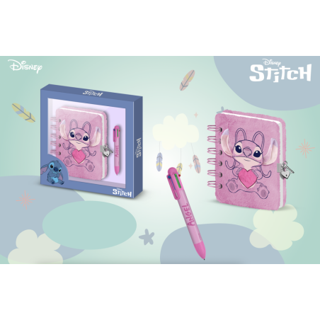 ANGEL - Love - Gift Box - Journal Intime Fourrure + Stylo