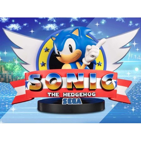 SONIC - Title Screen - Statuette 21cm