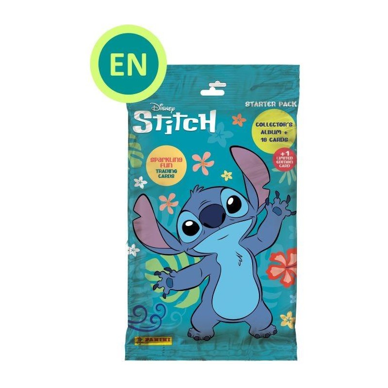 STITCH - Panini Trading cards (1 col + 2 poch + 1 Ed lim.) - ENG