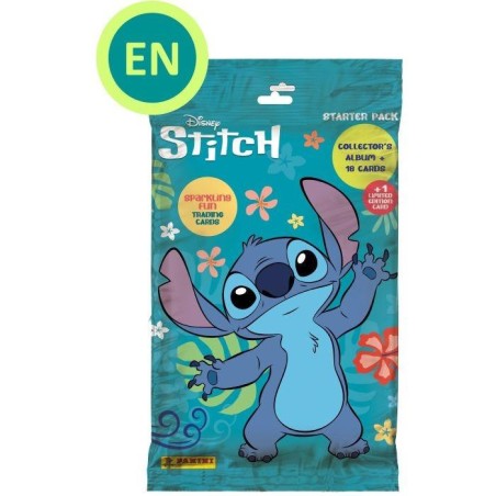 STITCH - Panini Trading cards (1 col + 2 poch + 1 Ed lim.) - ENG