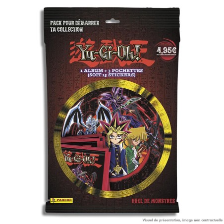 YU-GI-OH! - Panini Starter Pack (1 album + 3 packets) - FR
