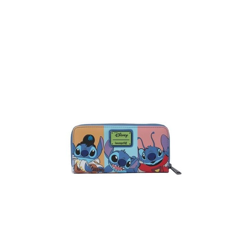 DISNEY - Jaase Stitch Colorblock - Wallet LoungeFly Exclusive