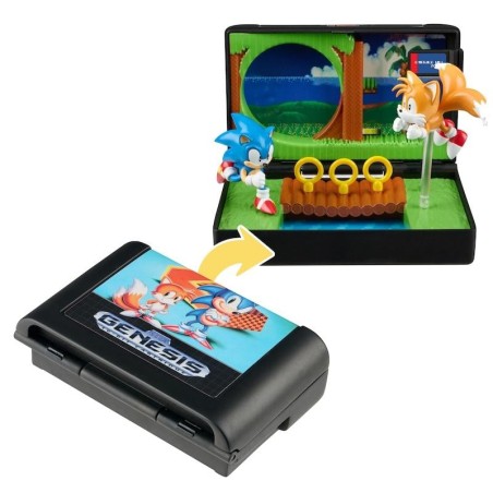 CONSOLE HEROES - Mega Drive Sonic 2 - Statue 7cm