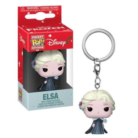 PRINCESS HOLIDAY - Pocket Pop Keychain - Elsa