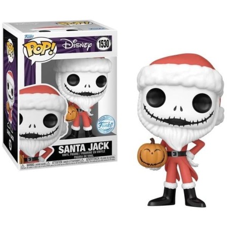 NBX - POP Disney NÂ° 1530 - Santa Jack avec Jackolantern