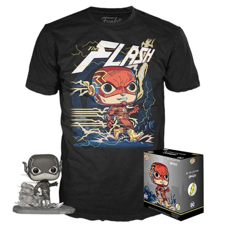 DC COMICS - POP! & Tee Set - Flash - XL