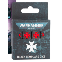 WARHAMMER 40000: BLACK TEMPLARS DICE