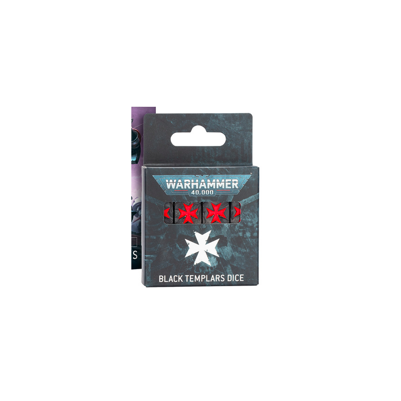 WARHAMMER 40000: BLACK TEMPLARS DICE