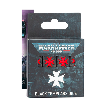 WARHAMMER 40000: BLACK TEMPLARS DICE