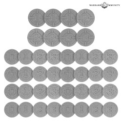 AGE OF DARKNESS: MARKERS AND TOKENS
