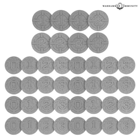 AGE OF DARKNESS: MARKERS AND TOKENS