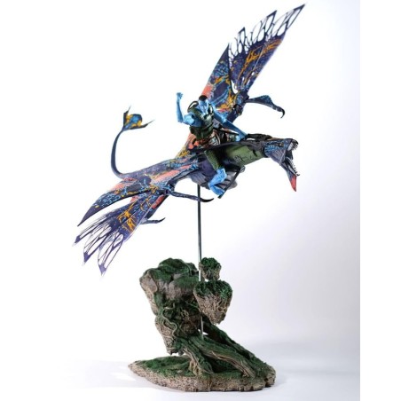 AVATAR LA VOIE DE L'EAU - Recom Quaritch & RDA Banshee - Figurine 18cm