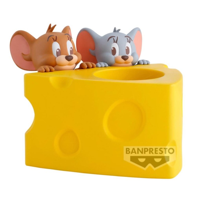 TOM & JERRY - Jerry & Tuffy - Figurine Figure Life 9cm