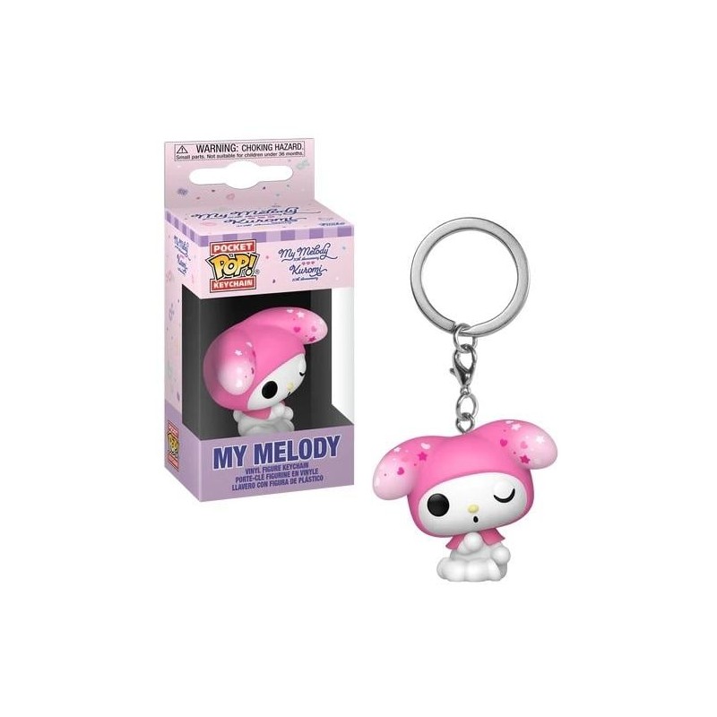 MY MELODY 50EME ANNIVERSAIRE - Pocket Pop Keychain - My Melody