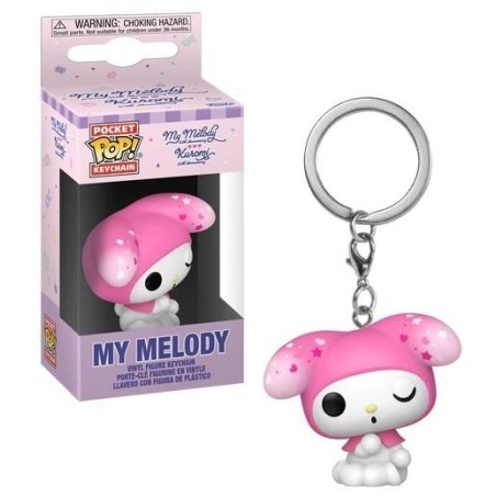MY MELODY 50EME ANNIVERSAIRE - Pocket Pop Keychain - My Melody