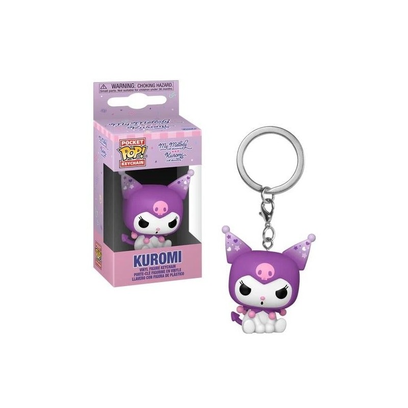 KUROMI 20EME ANNIVERSAIRE - Pocket Pop Keychain - Kuromi