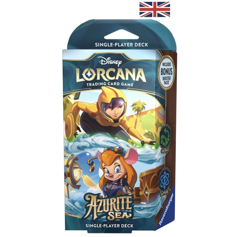 DISNEY - Lorcana - Trading Cards Starters Emer/Saphir Chapitre 6 - EN