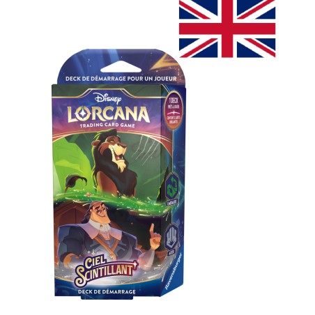 DISNEY - Lorcana - Trading Cards Starters Scar & Kronk Chapter 5 - UK