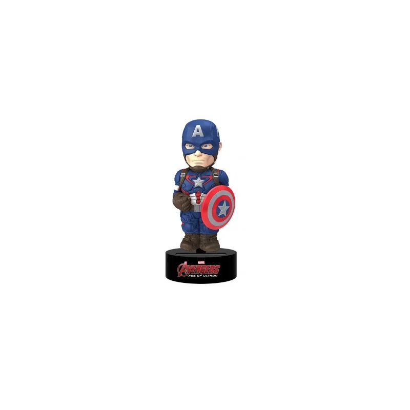AVENGERS - Body Knocker - Cap. America Solar Powered - 16cm