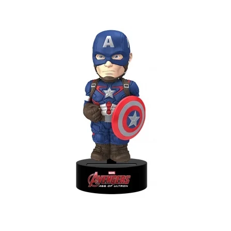 AVENGERS - Body Knocker - Cap. America Solar Powered - 16cm