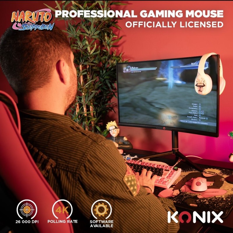 SOURIS GAMING PRO NARUTO