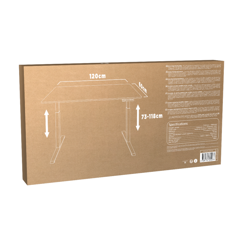 BUREAU GAMING ASSIS / DEBOUT