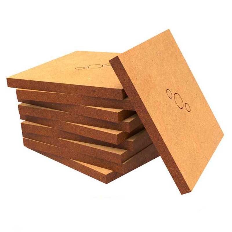 Socles CARRÉS 40 mm en MDF