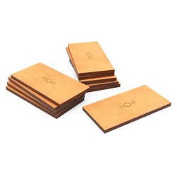 SOCLES RECTANGULAIRES OLD WORLD 30X60MM EN MDF