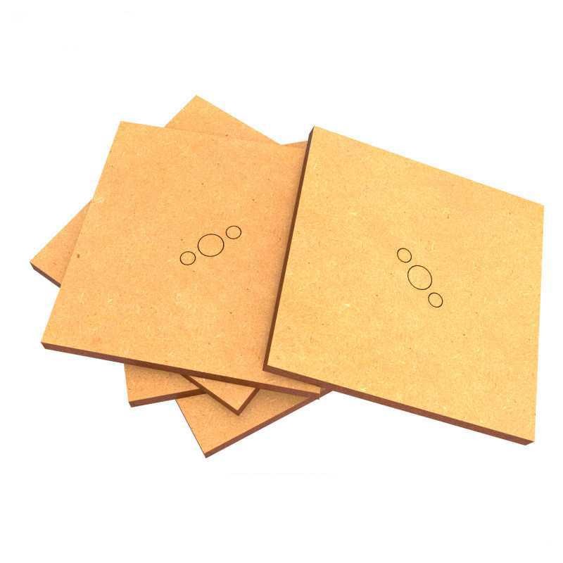 Socles CARRÉS 50 mm en MDF