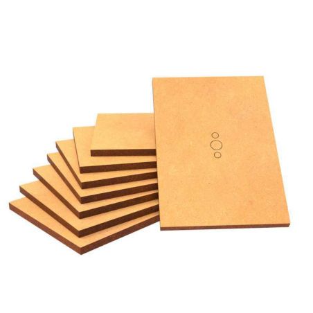Socles RECTANGULAIRES 75x50mm en MDF