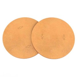Socles Ronde 100mm en MDF bois