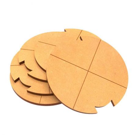 Socles ROND 70 mm en MDF (Legion)