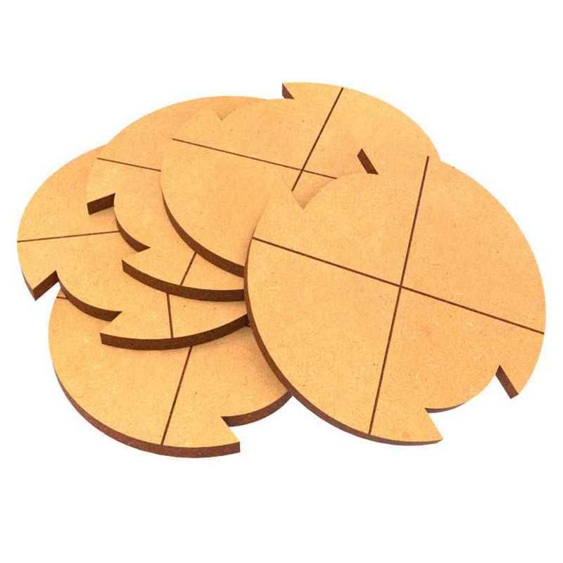 Socles ROND 50 mm en MDF (Legion)