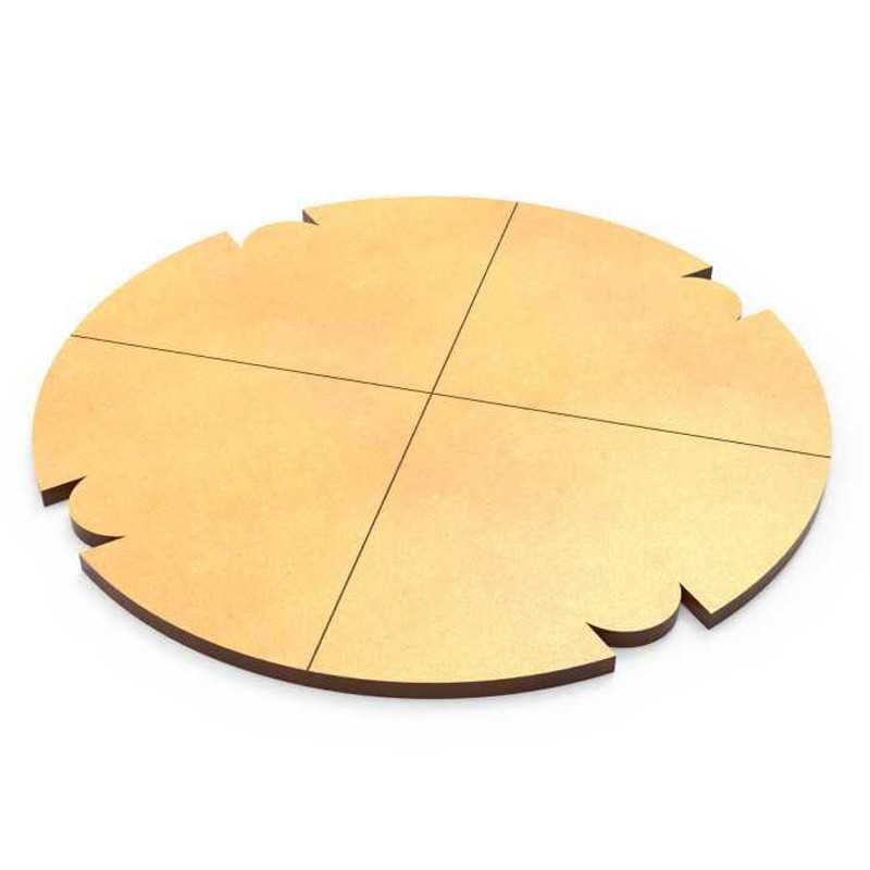 Socles ROND 120 mm en MDF (Legion)