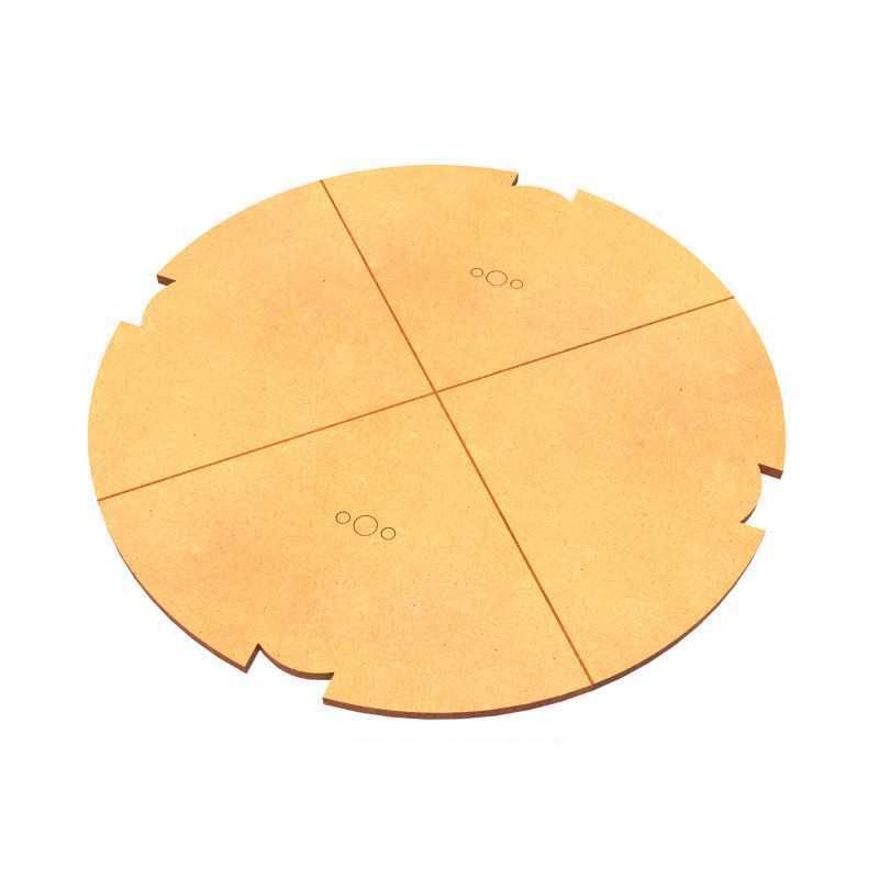 Socles ROND 150 mm en MDF (Legion)