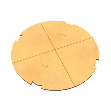 Socles ROND 150 mm en MDF (Legion)